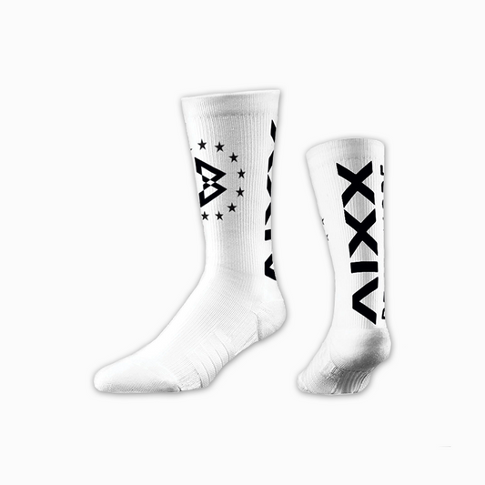 Beast Mode x Strideline Crew Sock (Homage White)