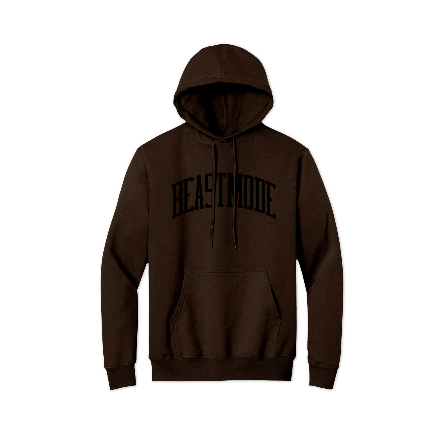 Beastmode Collegiate PUFF Hoodie (Brown/Black)