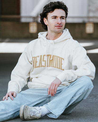 Collegiate PUFF Hoody (Bone/Tan)